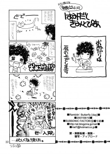 (C72) [Subsonic Factor (Tajima Ria)] Ramblin' Butterfly [day] (BLEACH) - page 21