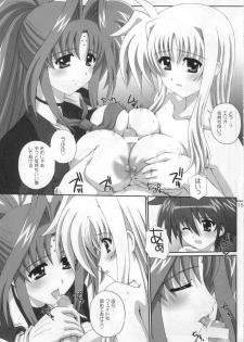 (C77) [Kamogawaya (Kamogawa Tanuki)] Nineteens? (Mahou Shoujo Lyrical Nanoha) - page 14