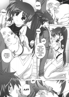 (C76) [Kamogawaya (Kamogawa Tanuki)] Nineteens Ne (Mahou Shoujo Lyrical Nanoha) [English] - page 14