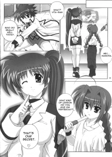 (C76) [Kamogawaya (Kamogawa Tanuki)] Nineteens Ne (Mahou Shoujo Lyrical Nanoha) [English] - page 27