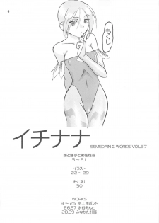 (C70) [Semedain G (Mokkouyou Bond)] Semedain G Works Vol. 28 - Ichinana (DarkStalkers) - page 3