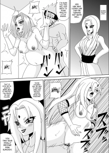 [Pyramid House (Muscleman)] Kunoichi Ryoujoku Tane Tsuki Shugyou | Kunoichi Disgrace Impregnation Training (Naruto) [English] {doujin-moe.us} - page 35
