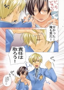 (Uki*Doki Ouran-sai) [Ichinichi Sanjou (Jinguu Kozue)] Inu to Ousama (Ouran High School Host Club) - page 5