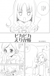 (COMIC1☆4) [Shishamo House (Araki Akira)] Pika Pika Erika-sama (HeartCatch Precure!) - page 3