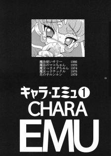 [FLASHBACK & Nippon Gyouretsu Shinkoukai] CHARA EMU CHARACTER EMULATION Series 1 MAGICALGIRLS (Mahou Shoujo Series) - page 2