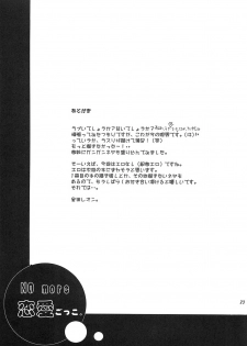 [REONGUMI] NO MORE Renai Gokko. (Fullmetal Alchemist) - page 22