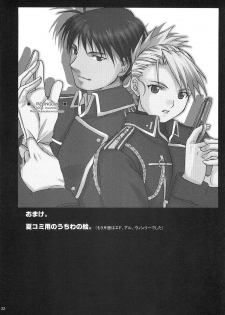 [REONGUMI] Doko ka Hukai Tokoro (Fullmetal Alchemist) - page 21