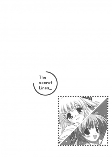(C66) [Kazami Jinguu (Hoshizaki Hikaru, Kazami Haruki, Kiba Satoshi)] The Secret Lines - page 25