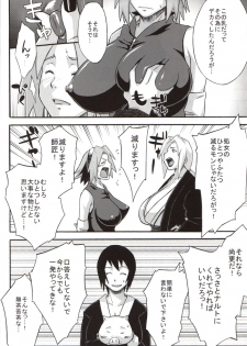 (COMIC1☆4) [Karakishi Youhei-dan Shinga (Kanenomori Sentarou, Sahara Wataru)] Bakuchi Butai (Naruto) - page 5