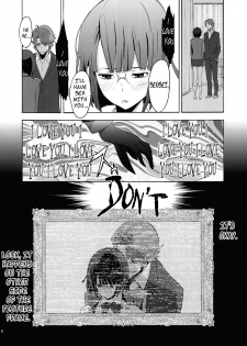 (COMIC1☆4) [Manga Super (Nekoi Mie)] Parasite Girl + Omake Ori Hon (Durarara!!) [English] =LWB= - page 9