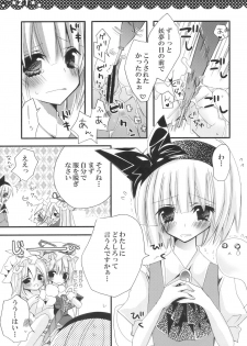 (C76) [Poniteke Zoku (Hashimo Yuki)] Majo no Utsukushii Yuujou no Hanashi -Youmu no Yakumo Yukari Kujo Nikki- (Touhou Project) [2nd Edition 2009-08-30] - page 21