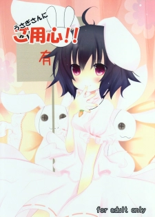 (C77) [eins (Kurata Tomo)] Usagisan ni Goyoujin!! (Touhou Project) - page 1
