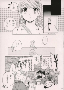 [Dorian Kanshokutai (Kashiwabara Sakae, Ariki Mau)] Deep Magenta (Fullmetal Alchemist) - page 16