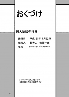 [Thirty Saver Street 2D Shooting (Maki Hideto, Sawara Kazumitsu)] Strike Air (Strike Witches) - page 41