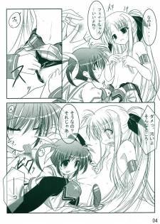 (SC35) [12-Jigen (Meshi)] Himegoto Fate (Magical Girl Lyrical Nanoha) - page 4