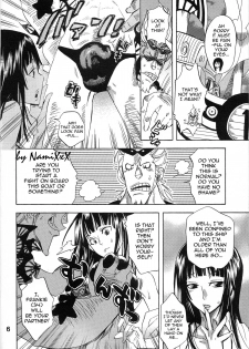 (C77) [Kurione-sha (Yu-ri)] Yokujou Rensa ~Nami Ver.~ (One Piece) [English] [doujin-moe.us] - page 5