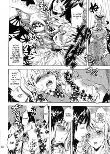 (C77) [Kurione-sha (Yu-ri)] Yokujou Rensa ~Nami Ver.~ (One Piece) [English] [doujin-moe.us] - page 9