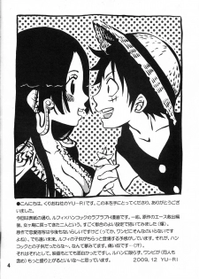 (C77) [Kurione-sha (YU-RI)] Heart Blossom (One Piece) - page 3