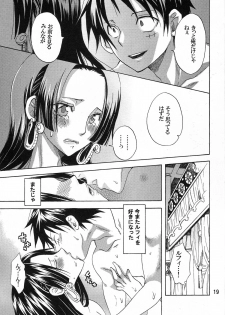 (C77) [Kurione-sha (YU-RI)] Heart Blossom (One Piece) - page 18