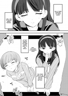 (C75) [Bronco Hitoritabi] Akai Yukiko to Midori no Chie-chan to Toufu to Paku to Loli (Persona 4) [English] - page 17