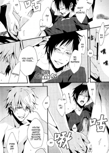 (SUPER19) [inumog (Fujino, Marumo)] PLAY TUNES (Durarara!!) [English] [Mizuiro] - page 15