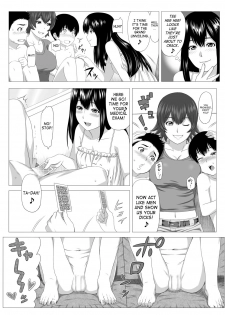 [S-Soft (Koube Iori)] Kimi no Chinchin Shame rasete Densha Strip Hen | Let us take photos of your dick [English] [SaHa] [Digital] - page 6