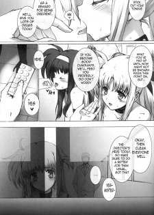 (C73) [Basutei Shower (Katsurai Yoshiaki)] SCHOOL GIRL -Fate Suzuka Arisa Gakuen Choukyou Bon- (Mahou Shoujo Lyrical Nanoha) [English] =LWB= - page 7