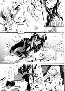 (C75) [Holiday School (Chikaya)] Kuro Ookami ni Kiwotsukete! (Tales of Vesperia) - page 36