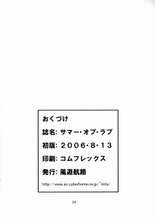 (C70) [Fuyu Kouro (Mita Kousuke)] Summer of Love (Eureka Seven) - page 25