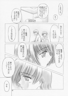 (C65) [Knights (Kishi Nisen)] Ichigatsu no Tenshi (Tenshi no inai 12-gatsu/December when there is no angel) - page 10