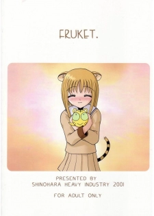 (C61) [Shinohara Heavy Industry (Various)] FRUKET. (Fruits Basket) - page 34