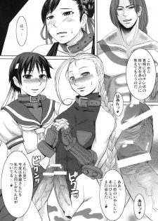 (C77) [Bakunyu Fullnerson (Kokuryuugan)] Shinkyaku Bigi Maki no San (Street Fighter) - page 7