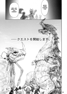 (C74) [Arsenothelus (Rebis)] Wagamama Oujo no Hunter dai Renzoku Shuryou! (Monster Hunter) [English] - page 24