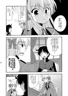 (C75) [Cool Palace (Suzumiya Kazuki)] lose no time (Fortune Arterial) - page 7