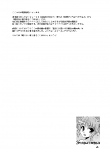 (C73) [Cool Palace (Suzumiya Kazuki)] Re: (Yoake Mae Yori Ruriiro na) - page 27