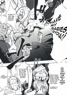 (SC40) [Teio Tei (Teio Tei Teio)] Shokushu x Rydia 2008 Otameshiban - Tentacle x Rydia 2008 Pilot Style (Final Fantasy IV) [English] - page 12