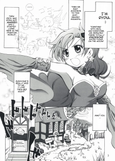 (SC40) [Teio Tei (Teio Tei Teio)] Shokushu x Rydia 2008 Otameshiban - Tentacle x Rydia 2008 Pilot Style (Final Fantasy IV) [English] - page 3