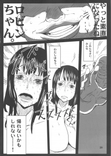 (C78) [8graphica (Yoshitama Ichirou)] Metabolism-OP Kyonyuu Kyoshiri Shoufu Nico Robin no Keshi Taikako (One Piece) - page 19
