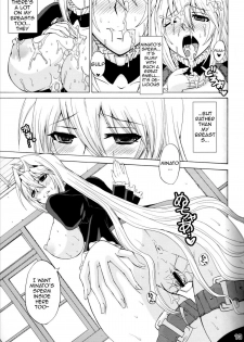 [Honey Bump (Nakatsugawa Minoru)] Waiting Impatiently for The Anime 2nd Season While Groping Tsukiumi's Tits (Sekirei) [English] {doujin-moe.us} - page 12