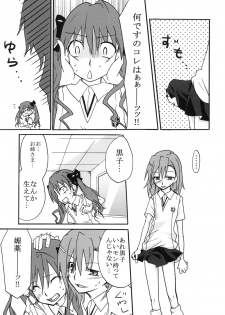 (C77) [St. Rio (Calico, Naoki)] Mikoto to Kuroko ga Chucchu suru Railgun (Toaru Kagaku no Railgun) - page 6