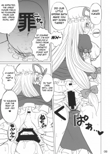 (Reitaisai 6) [Honey Bump (Nakatsugawa Minoru)] Yukari-sama Opants Haite kudasai yo!! | Yukari, Please Wear Your Panties!! (Touhou Project) [English] [Chocolate] - page 8