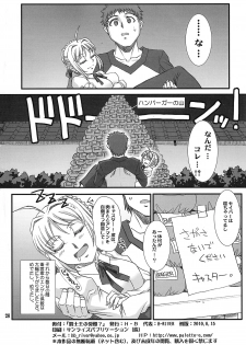 (C78) [H.B (B-RIVER)] Kishiou no Junan? (Fate/stay night) - page 25