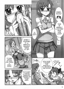 (C77) [Aneko no Techo (Koume Keito)] Toaru Kuroko no Choudendou Pantsu | A Certain Pair of Kuroko’s Electric Panties (Toaru Kagaku no Railgun) [English] - page 5