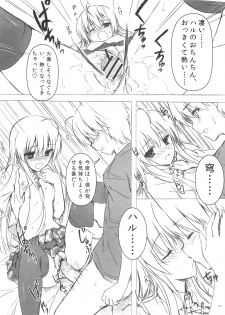 (C78) [Shadow Sorceress Communication Protocol (Hiten Onee-ryuu)] Sora no Omocha (Yosuga no Sora) - page 14