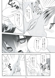 (C68) [Geiwamiwosukuu!! (Karura Syou, Tachi Tsubaki)] Negimori! (Mahou Sensei Negima!) - page 23