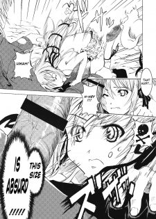 (C70) [Happy Man (Suzuki Kyoutarou)] Unhappy Girl b/1 (Demonbane) [English] [Chocolate] - page 14