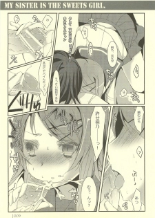 (C77) [Hacca Candy (Ise.)] Imouto Suitsu (Emi) (Ore no Imouto ga Konna ni Kawaii Wake ga Nai) - page 9