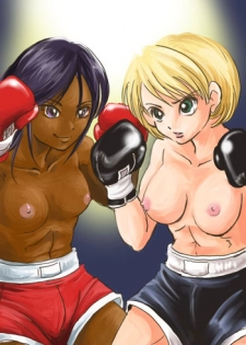 Girl vs Girl Boxing Match 3 by Taiji [CATFIGHT]