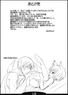 (C76) [Tanmatsu Ijou (BadHanD)] Kitsune no Yoasobi - page 15
