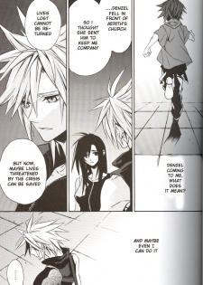 (C70) [kiki (Fujiwara Beni)] ZILCH #2 Darker Than Darkness (Final Fantasy VII Advent Children) [English] - page 21